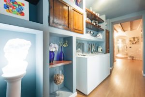 Room Q – Via della Moscova 27 – Structure entrance