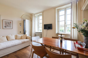 Moscova 29 – 1 bedroom apartment. Overview of Living Zone