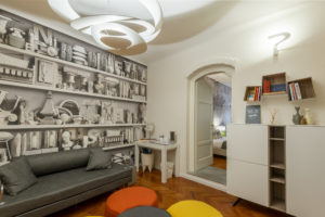 Moscova 29 – Living area overlooking Camera S