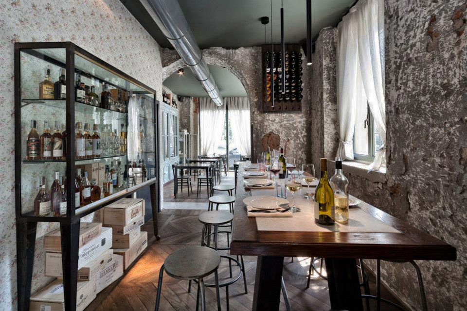 la bottega del vino interni