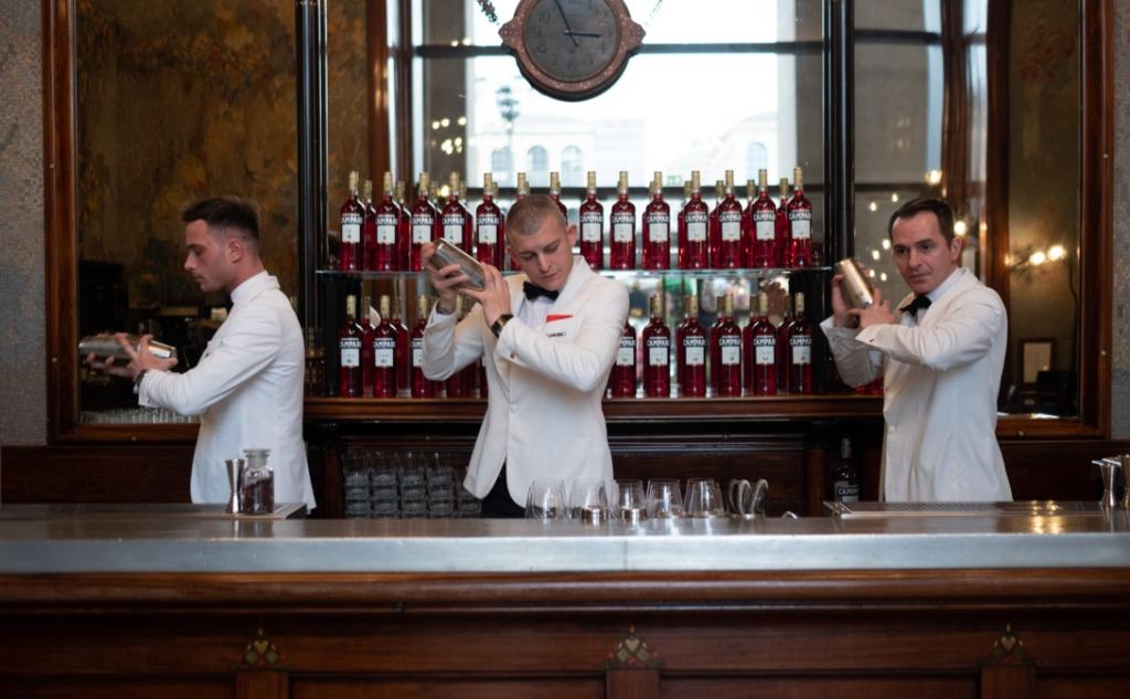 Camparino in Galleria, interni e cocktail