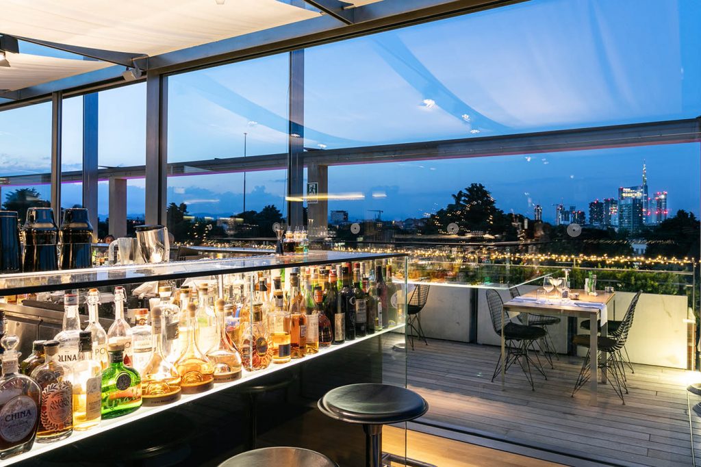 Terrazza Triennale osteria con vista